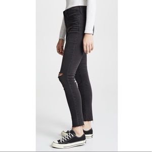 Madewell 9” High Rise Skinny Skinny Ripped Jeans
